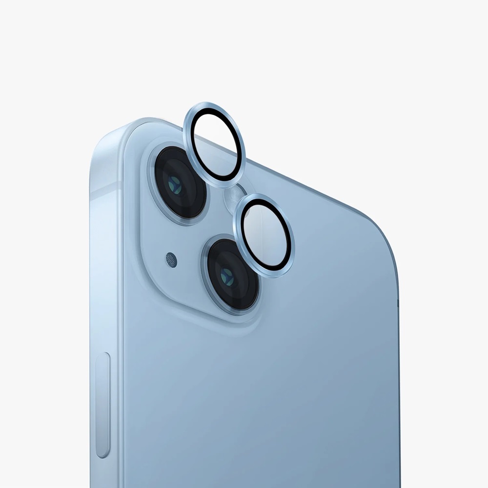 Uniq Lens Camera de protecție pentru iPhone 14/14 Plus, albastru