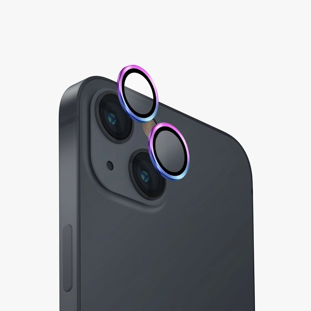 Uniq Lens Camera de protecție pentru iPhone 14/14 Plus, Iridescent