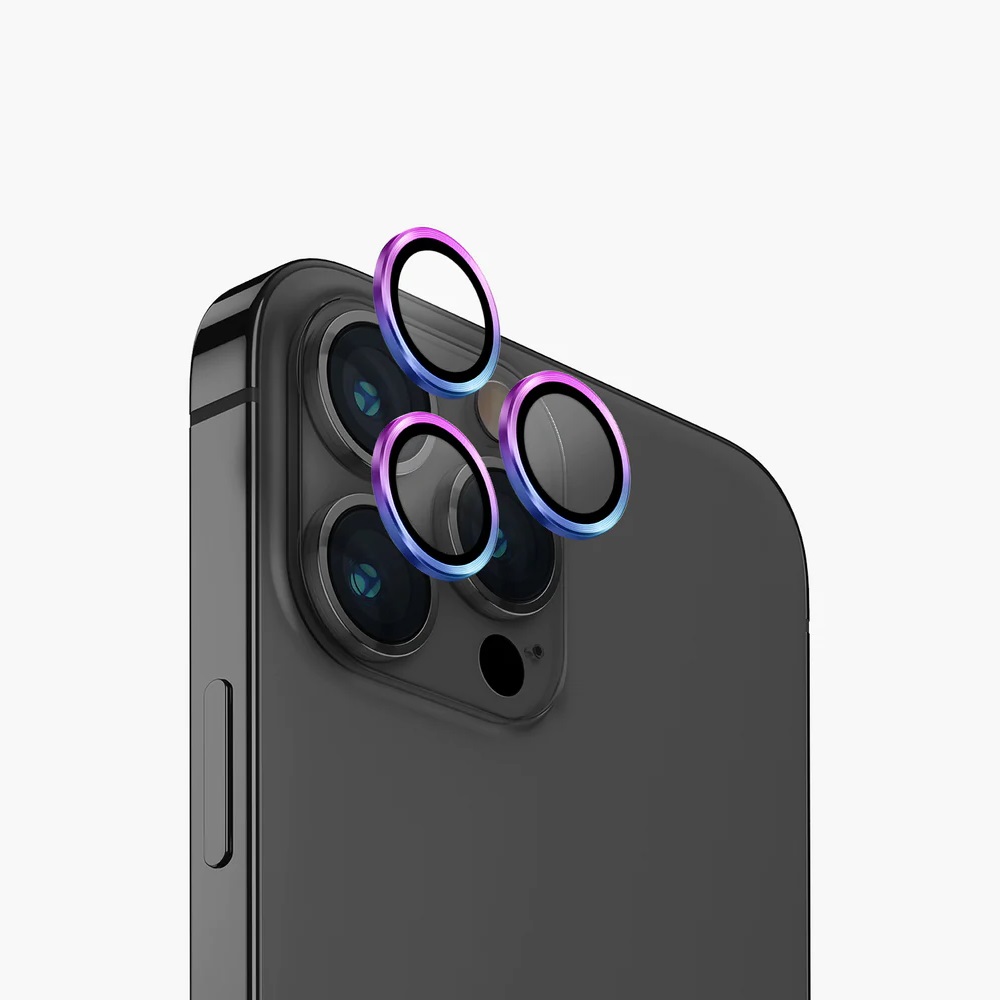 Uniq Lens Camera de protecție pentru iPhone 14 Pro/14 Pro Max, Iridescent
