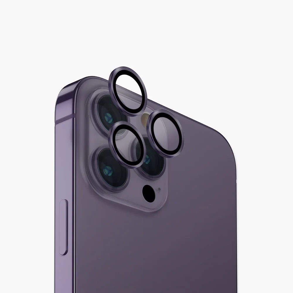 Uniq Lens Camera de protecție pentru iPhone 14 Pro/14 Pro Max, Purple