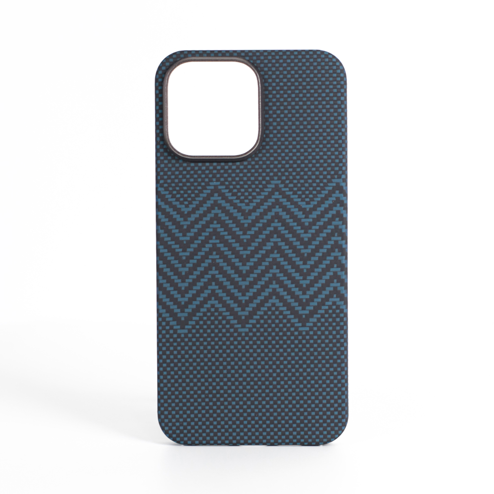 Vanta Case Carbon inel Weaving M Magsafe pentru iPhone 16, M-Blue