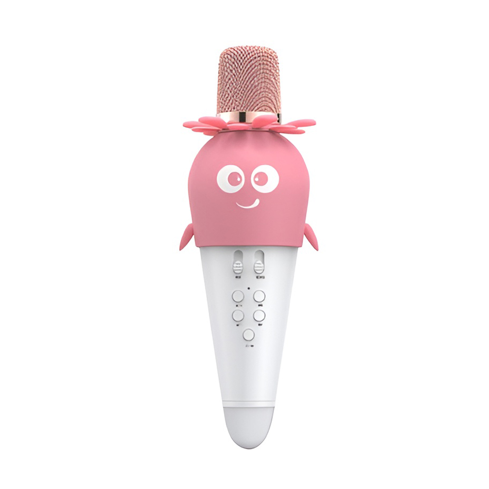 WOO Wireless Karaoke Microphone K5, 5W, roz