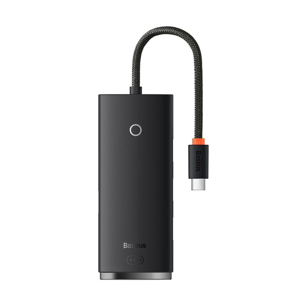 Baseus HUB 4in1 type-C 3.0 to 4*USB-A 1*Type-C 3.0 Lite Series, Black