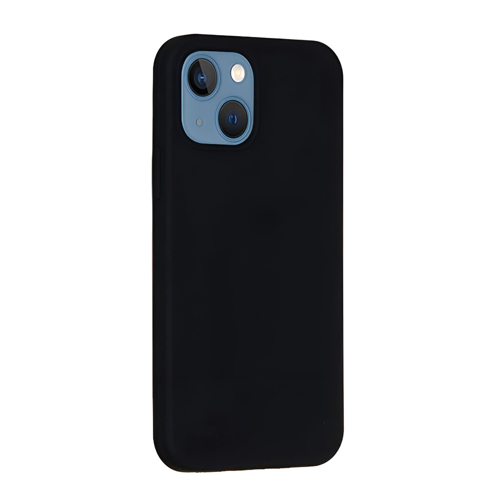 Woo case liquid silicone iphone 15, black Thumbnail 2
