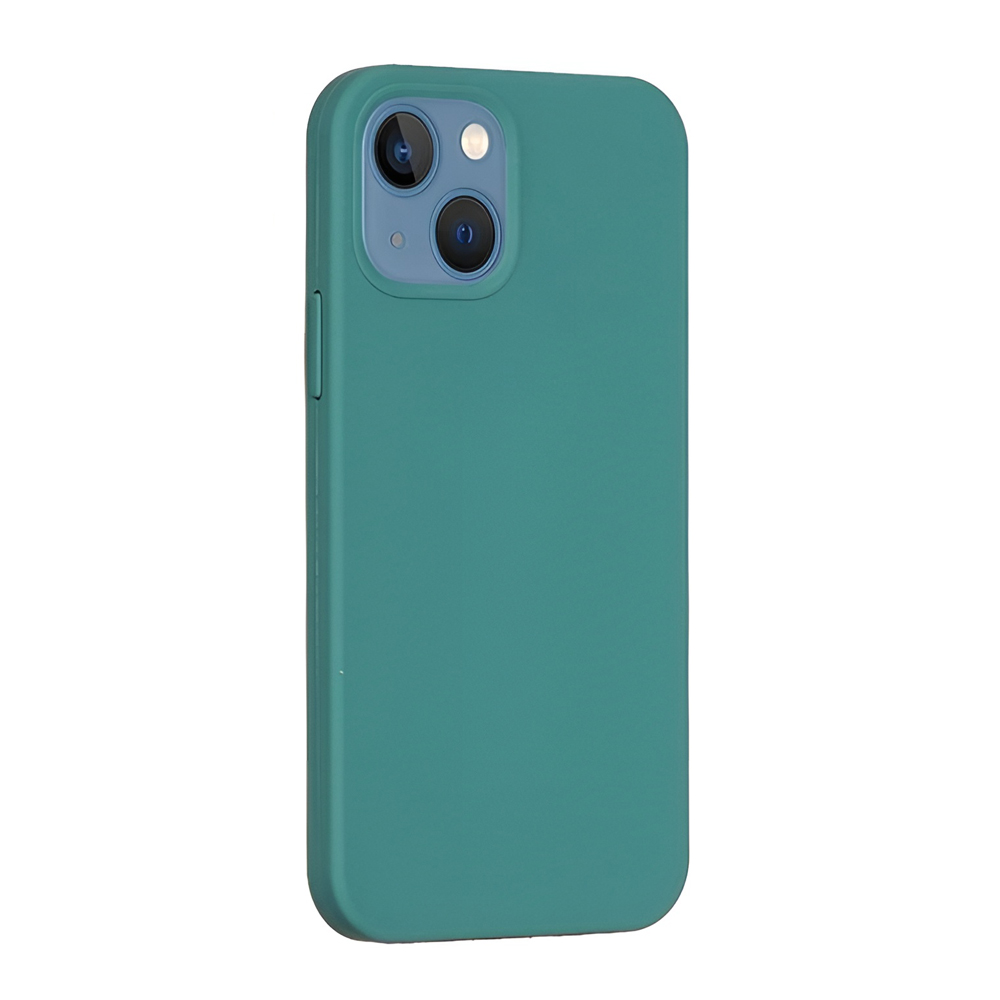 Woo case liquid silicone iphone 15, green Thumbnail 2
