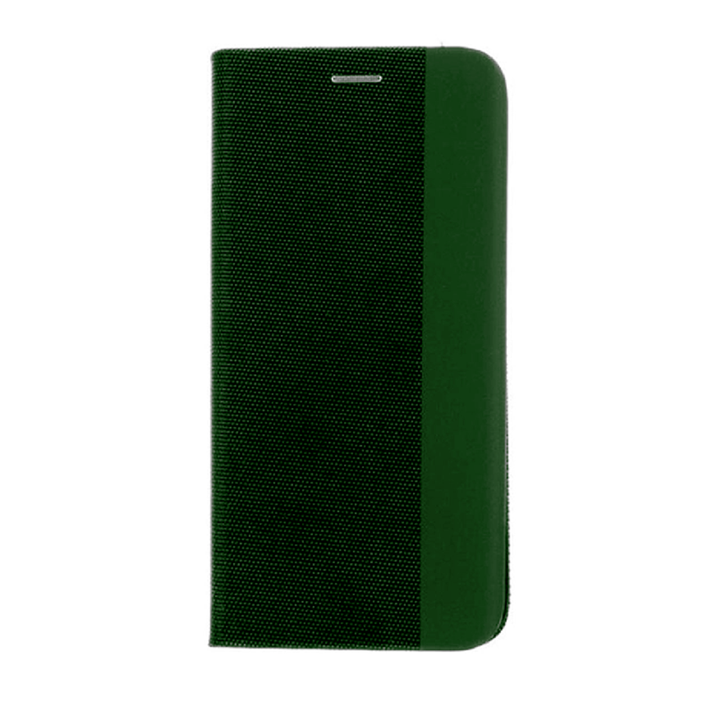 Husă WOO Shell Flip Nylon pentru OPPO A79 5G, verde