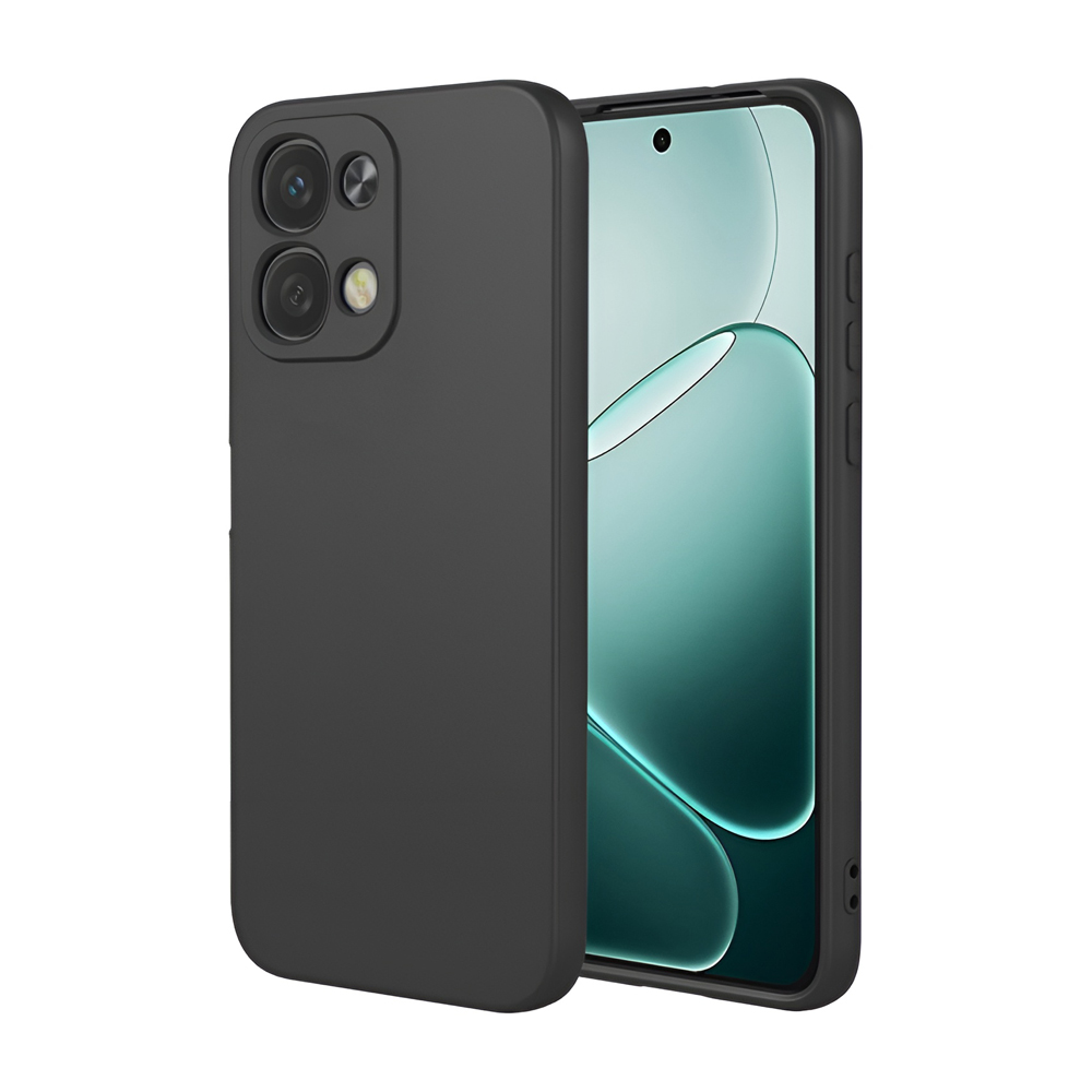 Чехол WOO Liquid Silicone для OPPO A6 Pro 5G, чёрный