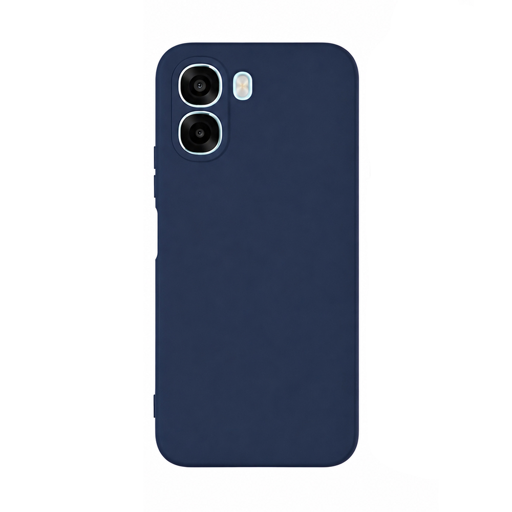 Husă WOO Liquid Silicone pentru OPPO A6x 5G, albastră