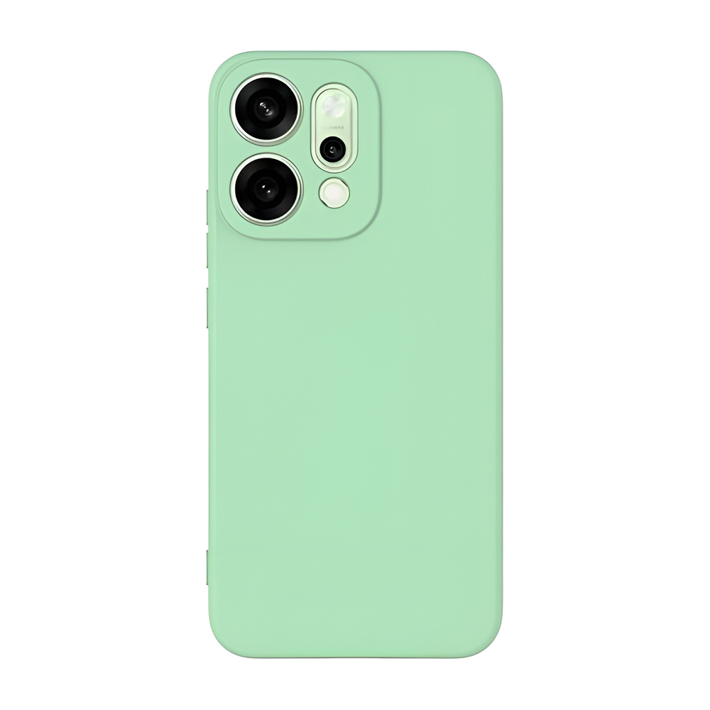 Husă WOO Liquid Silicone pentru OPPO Reno 14 5G, verde