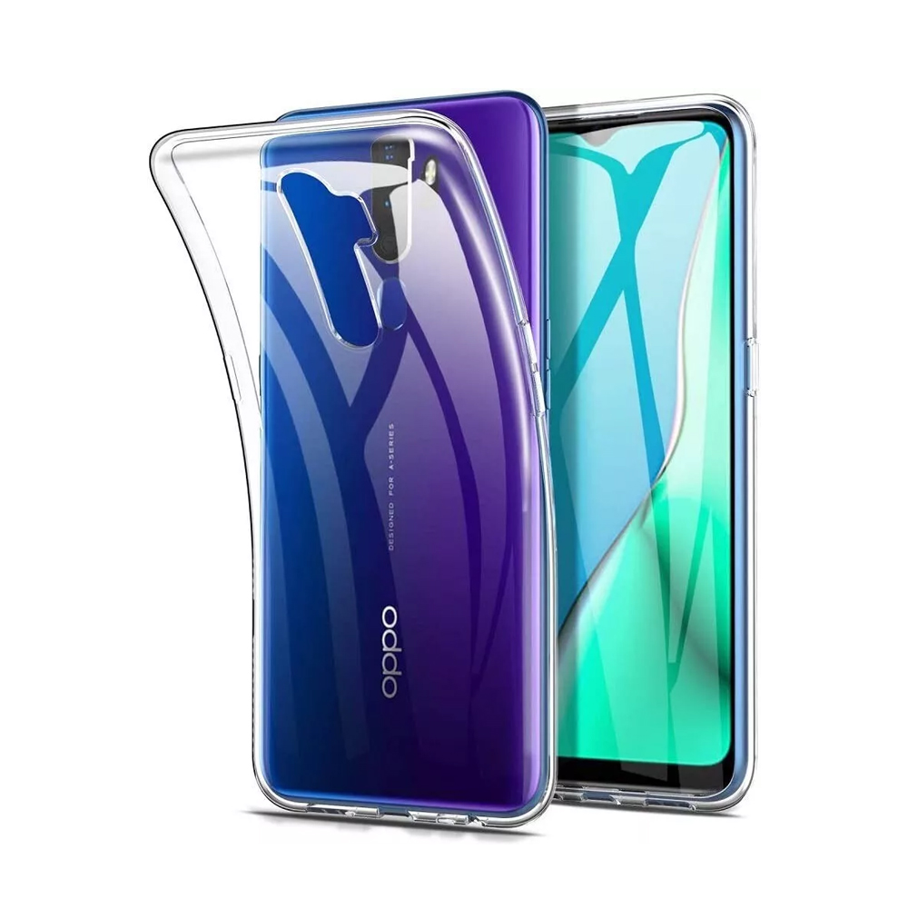 Husă WOO pentru OPPO A5 4G, transparentă