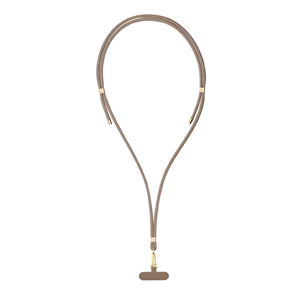 WOO Lanyard Long Strap, Bej
