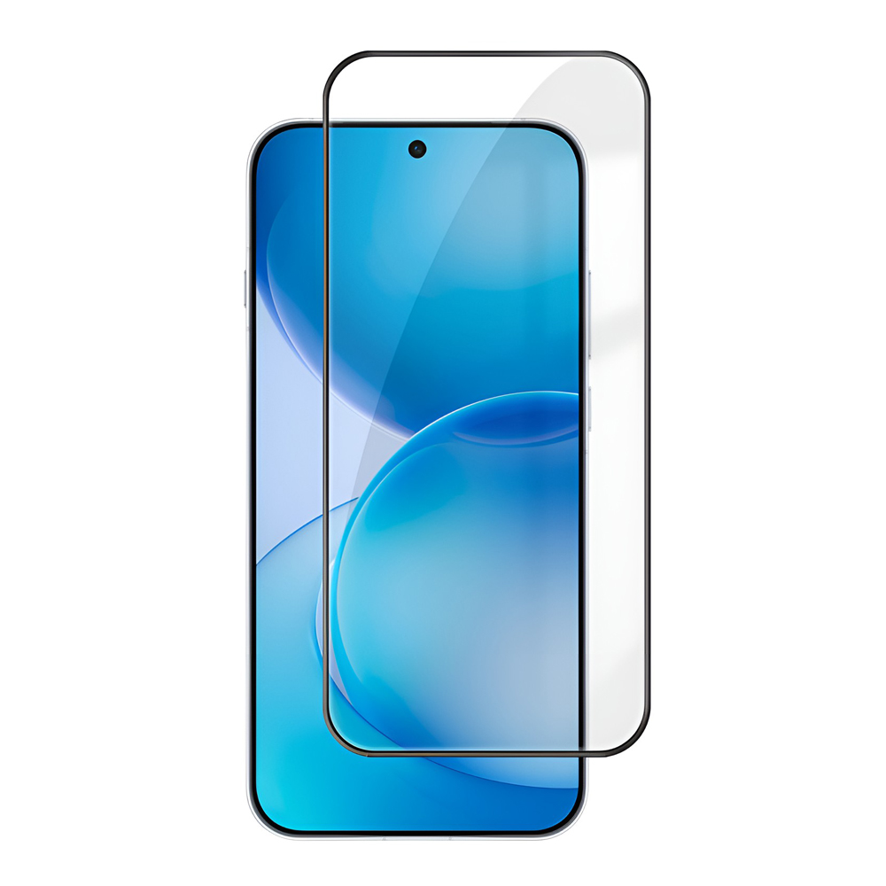 Защитное стекло WOO Tempered Glass 5D для OPPO Reno 16 Pro 5G, чёрный