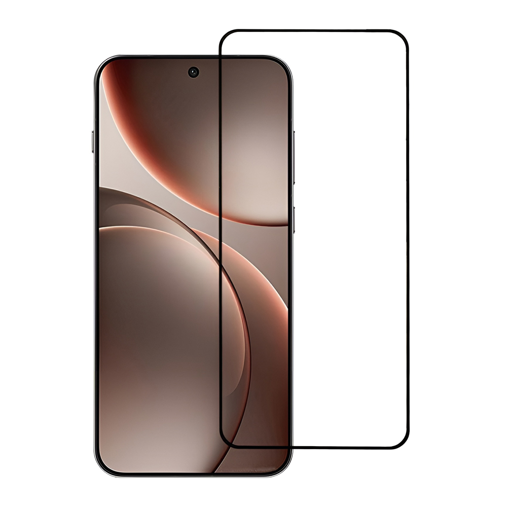Защитное стекло Helmet Tempered Glass 5D для OPPO Find X9 5G, чёрный