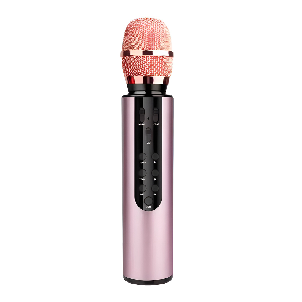 WOO Wireless Karaoke Microphone M6, 10W, roz