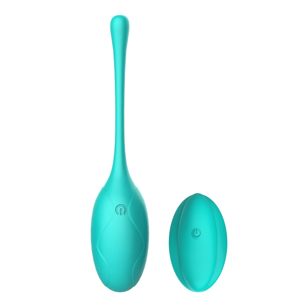 WINYI Kitti Love Eggs+Remote Control IPX7 10 Mode Vibration, Green