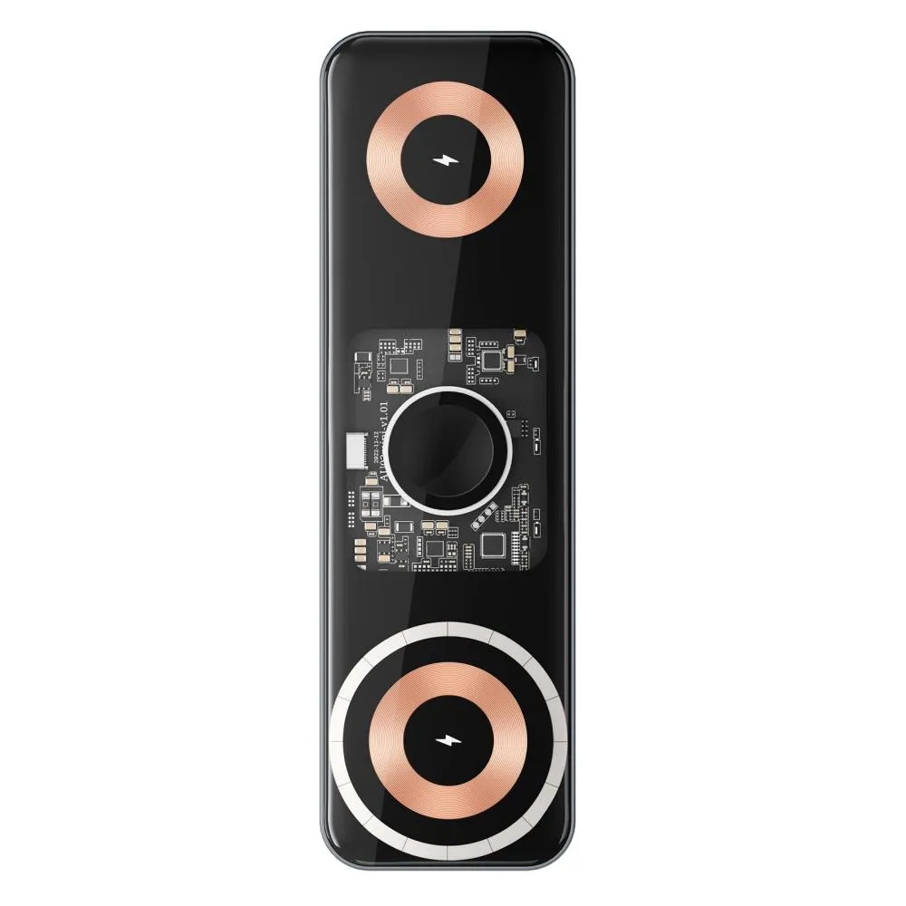 Încărcător wireless WIWU 3 în 1 W010, negru