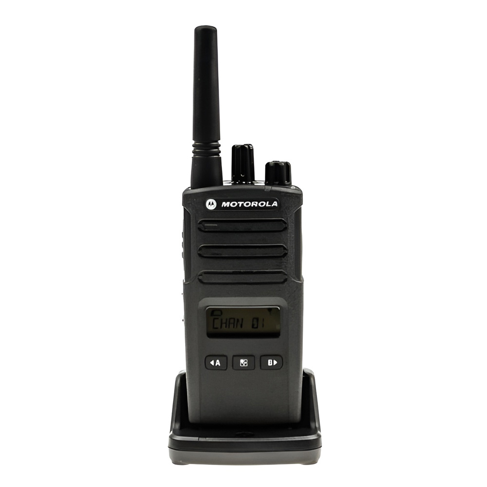 Motorola Walkie-Talkie Talk About XT460, IP55, 8 Canale (16-pozitie canal), 9km, Negru