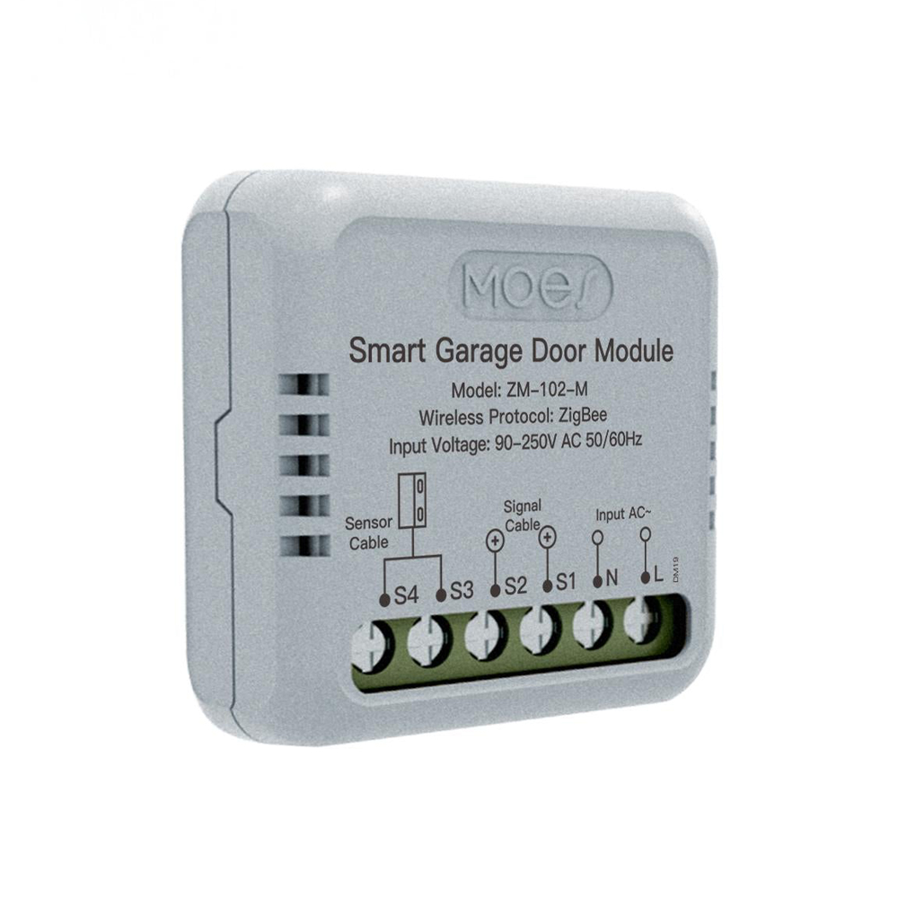 Moes zigbee garage door controller module
