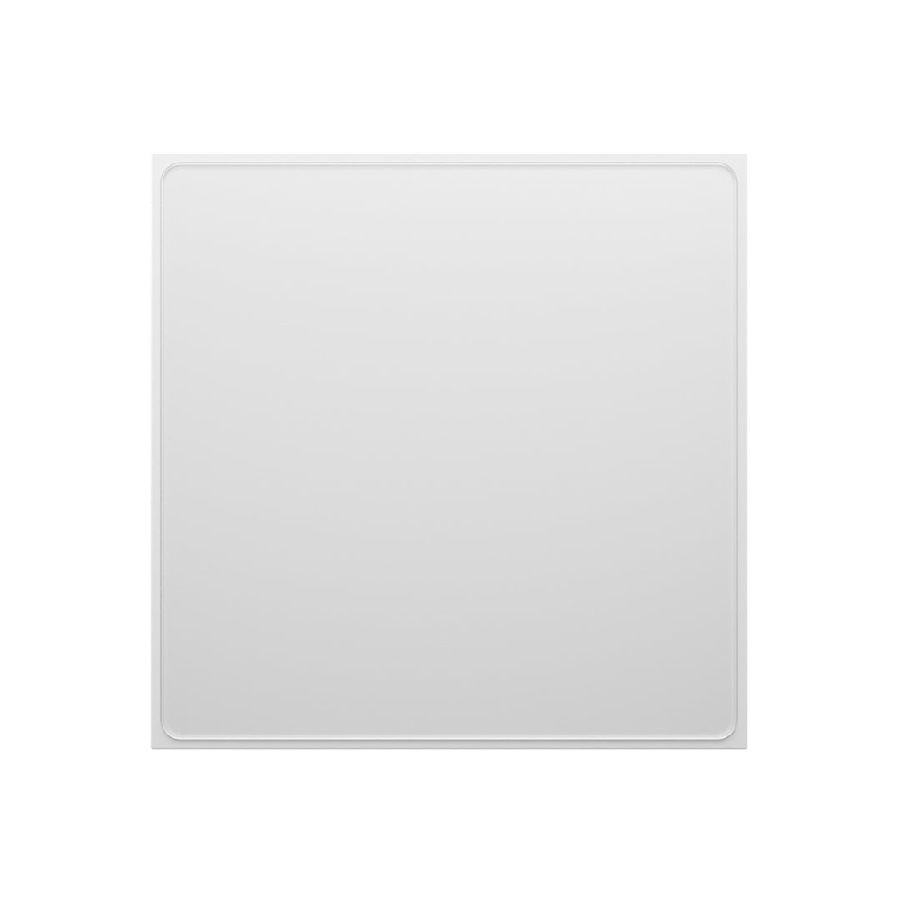 Moes Zigbee Star Feather Smart Push Button Switch 1 Gang (Neutral Wire), White
