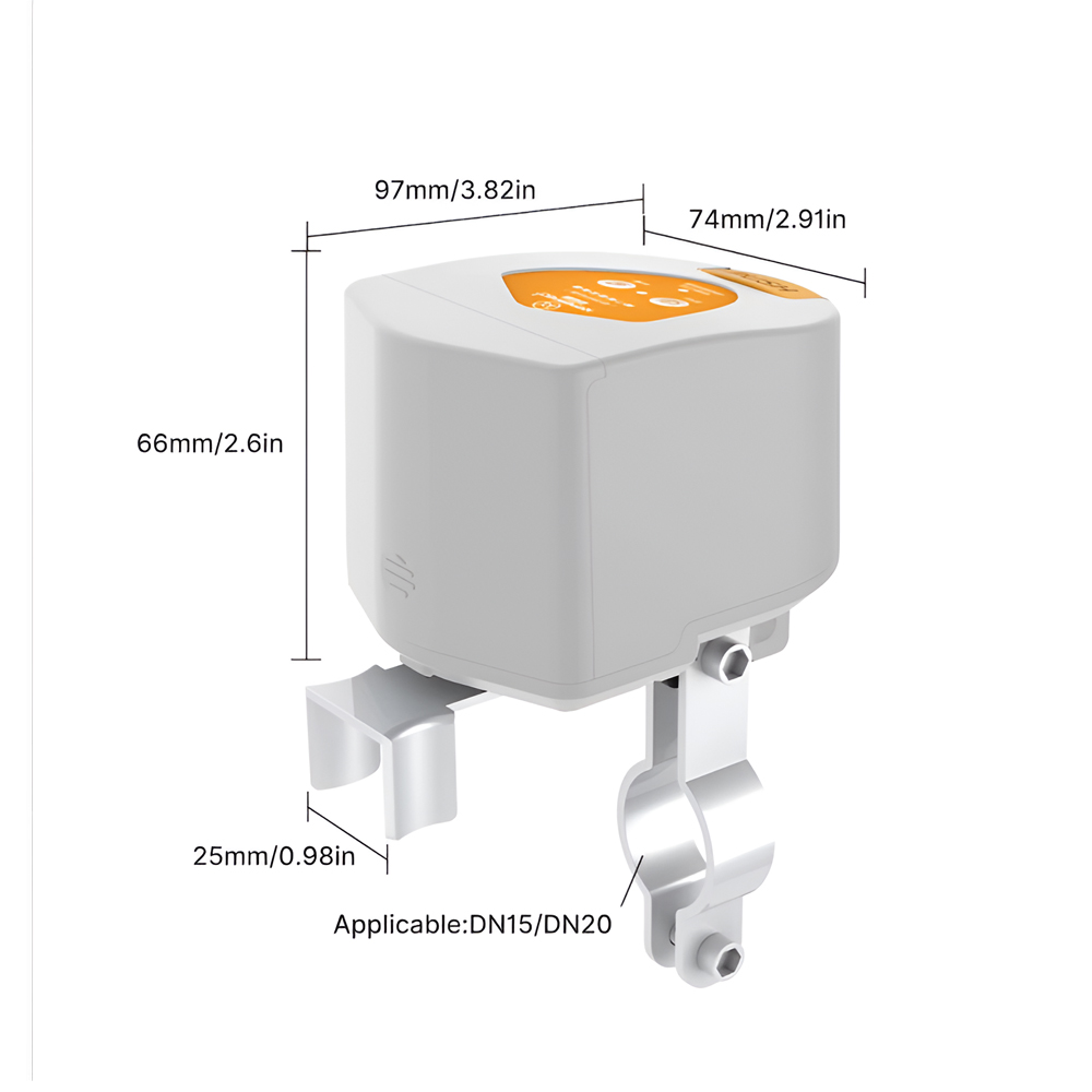 Moes zigbee smart water and gas valve 4*aa Thumbnail 2